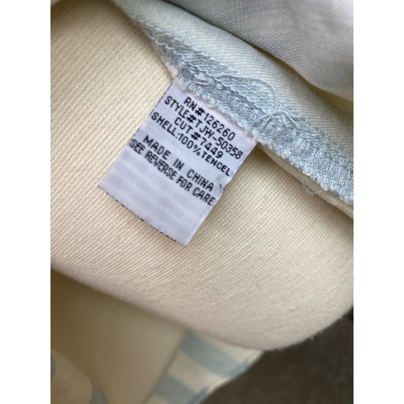 Velvet Heart chambray striped tencel dress, size small - Picture 11 of 12